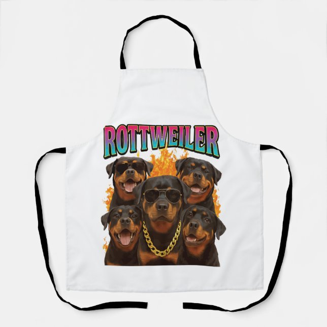Rottweiler  schürze (Vorderseite)