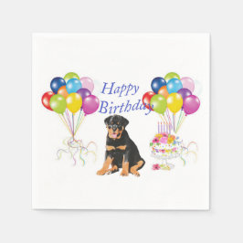 Rottweiler Serviette