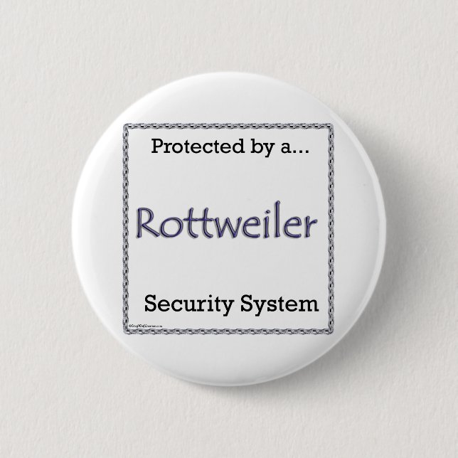 Rottweiler-Sicherheitssystem - Schaltfläche Button (Vorderseite)