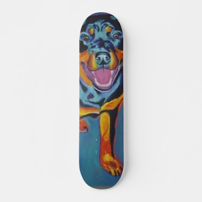 rottweiler skateboard (Vorne)