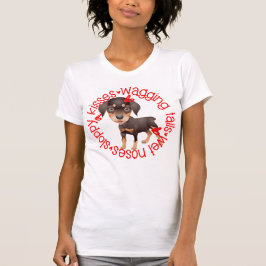 Rottweiler, Sloppy Kisses B&C T-Shirt