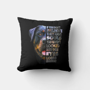 Rottweiler Soul I Liebe Rotties Dog Lover Kissen