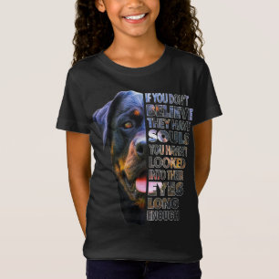 Rottweiler Soul I Liebe Rotties Dog Lover T-Shirt