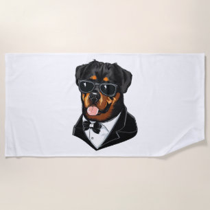 Rottweiler Strandtuch