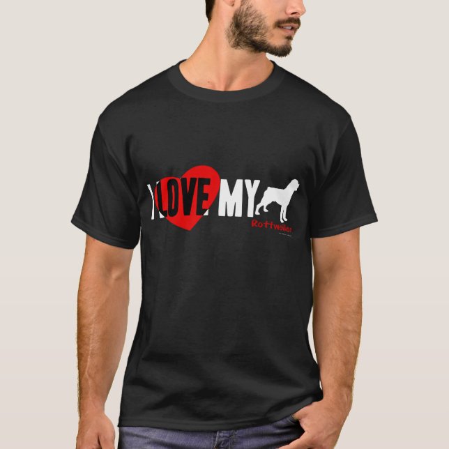 Rottweiler T-Shirt (Vorderseite)