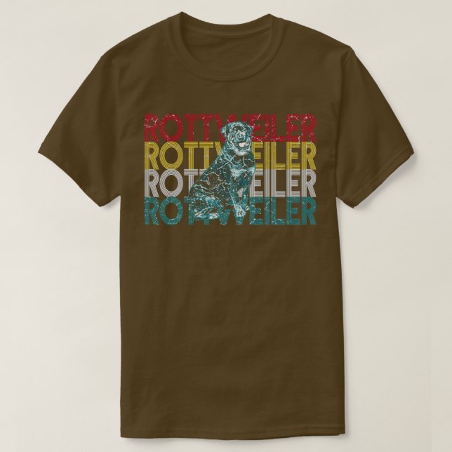 Rottweiler T-Shirt (Design vorne)