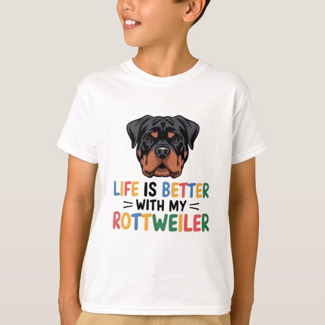 Rottweiler T-Shirt (Vorderseite)
