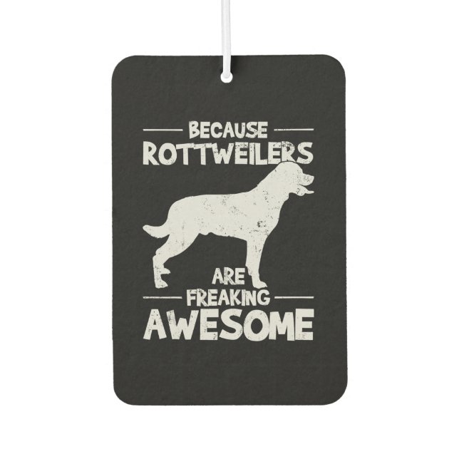 Rottweiler T - Shirt Copy Autolufterfrischer (Vorderseite)