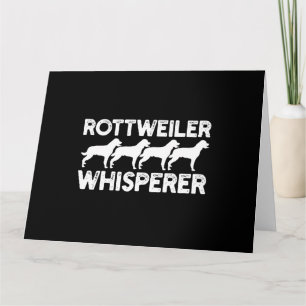 Rottweiler T - Shirt Karte