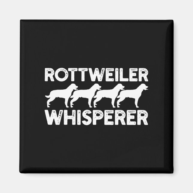 Rottweiler T - Shirt Magnet (Vorne)