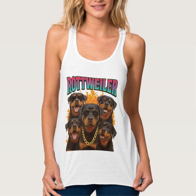 Rottweiler  tank top (Vorderseite)