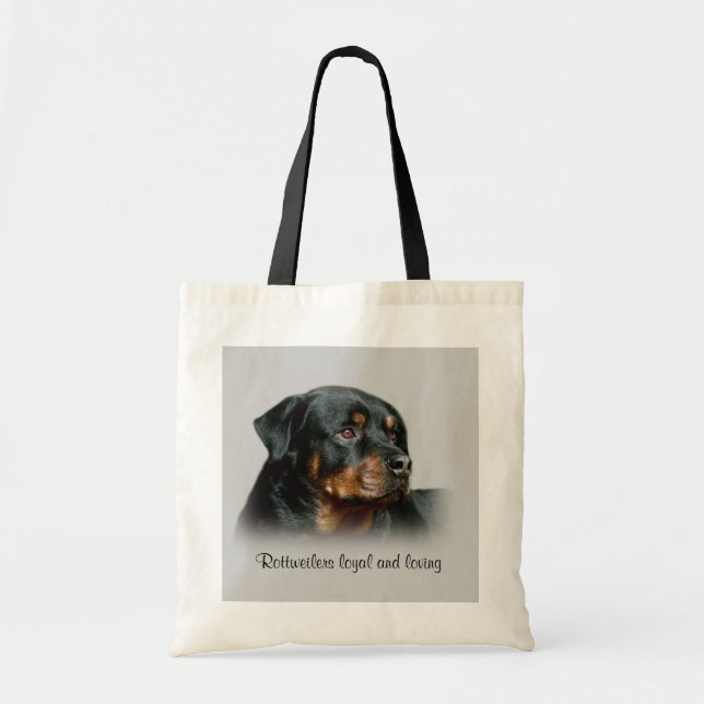 Rottweiler Taschen-Tasche Tragetasche (Vorne)