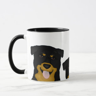 Rottweiler-Tasse Tasse