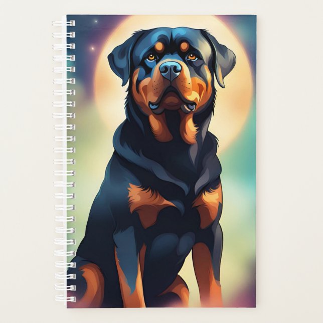 Rottweiler-Themenplaner Planer (Vorderseite)