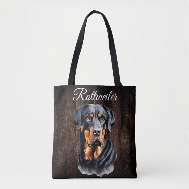 Rottweiler Tote Bag (Vorderseite)