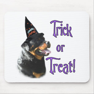Rottweiler Trick Mousepad