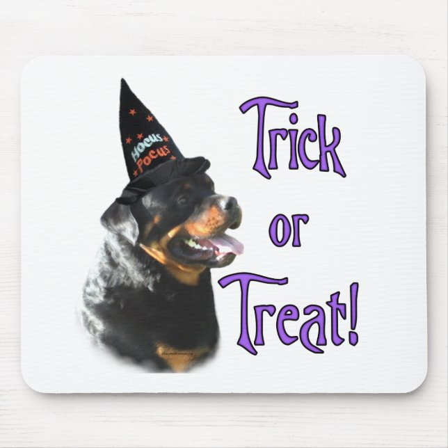 Rottweiler Trick Mousepad (Vorne)