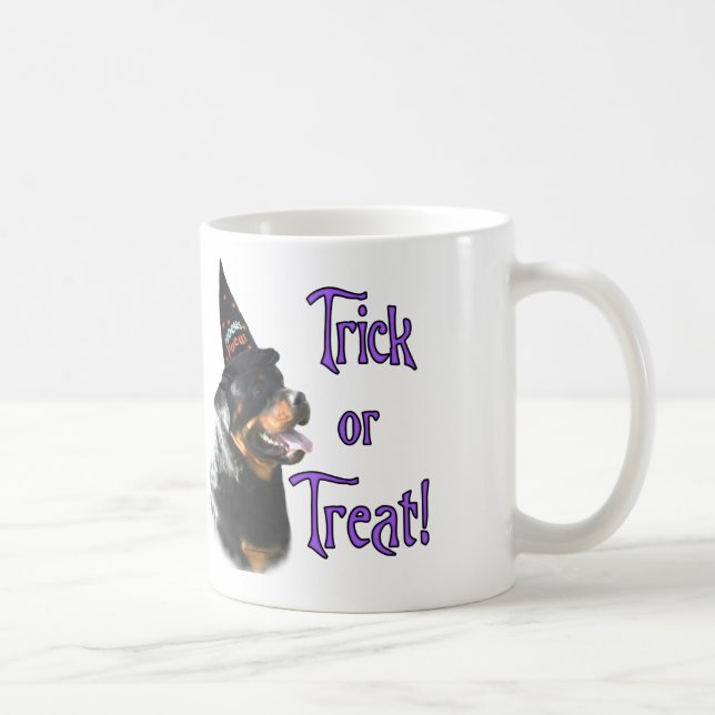 Rottweiler Trick Tasse (Rechts)