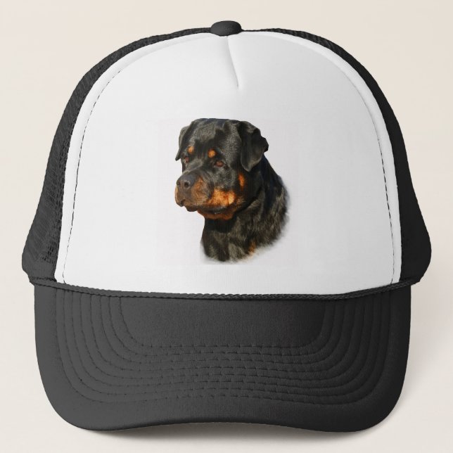 Rottweiler Truckerkappe (Vorderseite)