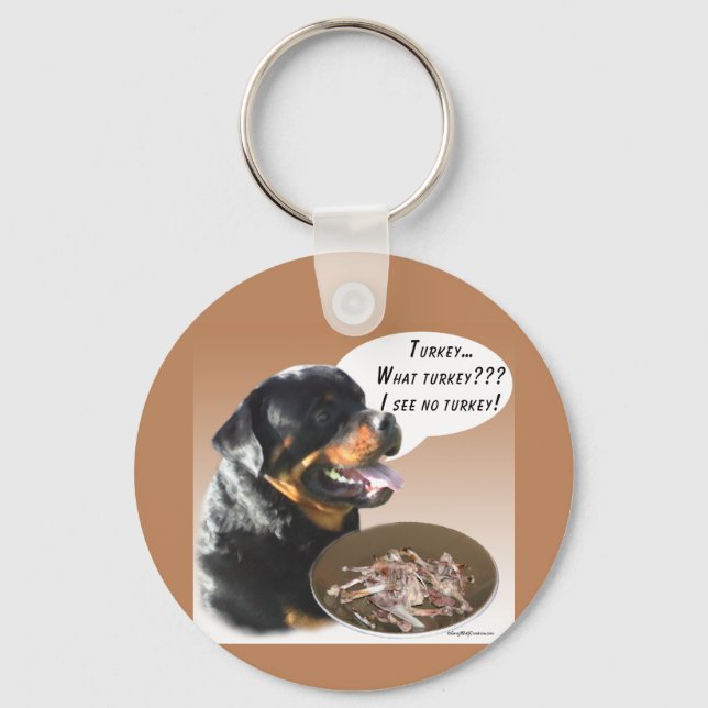 Rottweiler Türkei Schlüsselanhänger (Vorderseite)