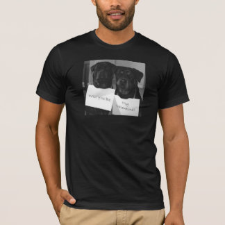 Rottweiler Valentinsgruß-Mens T-Shirt