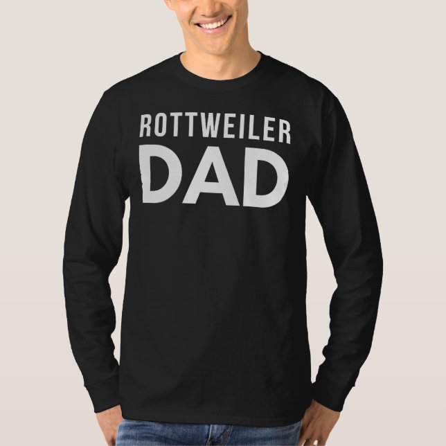 Rottweiler-Vater 14 T-Shirt (Vorderseite)