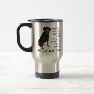 Rottweiler Vater-Tasse Reisebecher
