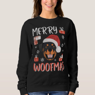 Rottweiler Weihnachten 14 Sweatshirt