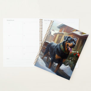 Rottweiler Weihnachtsfeiertage Planer
