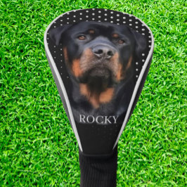Rottweiler Weiß Golf Headcover