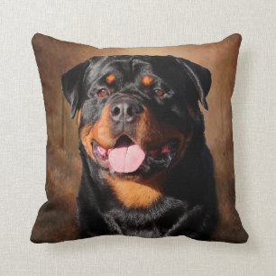 Rottweiler Wurfs-Kissen Kissen