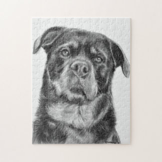 Rottweiler Zeichnen Puzzle