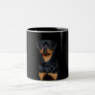 Rottweiler   zweifarbige tasse