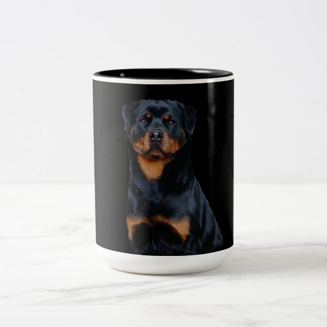 Rottweiler  zweifarbige tasse (Mittel)