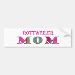 RottweilerMom Autoaufkleber