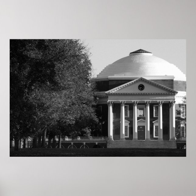 Rotunda bei Morgendämmerung Poster (Vorne)