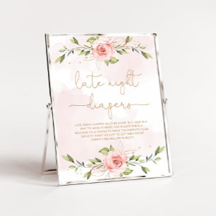 Rötung Rosa Eukalyptus Spätere Nachttaucher Poster