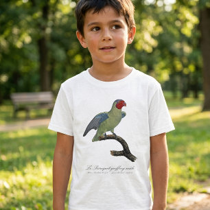 Rotwangensittich männlich / Rotwangensittich  T-Shirt