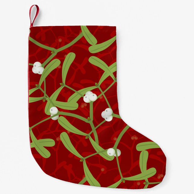 Rotweihnadel Kleiner Weihnachtsstrumpf (Vorderseite)