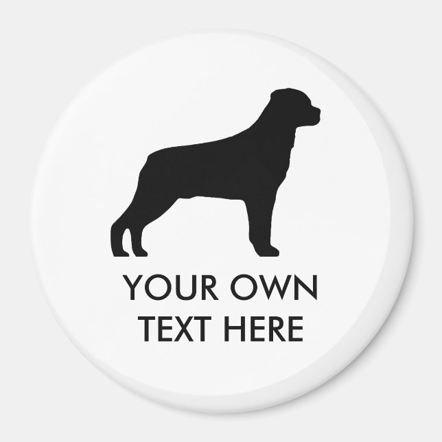 Rotweiler 2 magnet (Vorne)