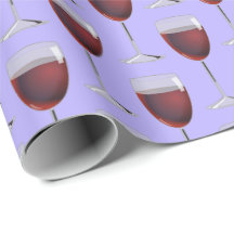 Rotwein auf lila