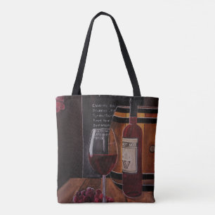 Rotwein-Gemälde von Alfred Fox
