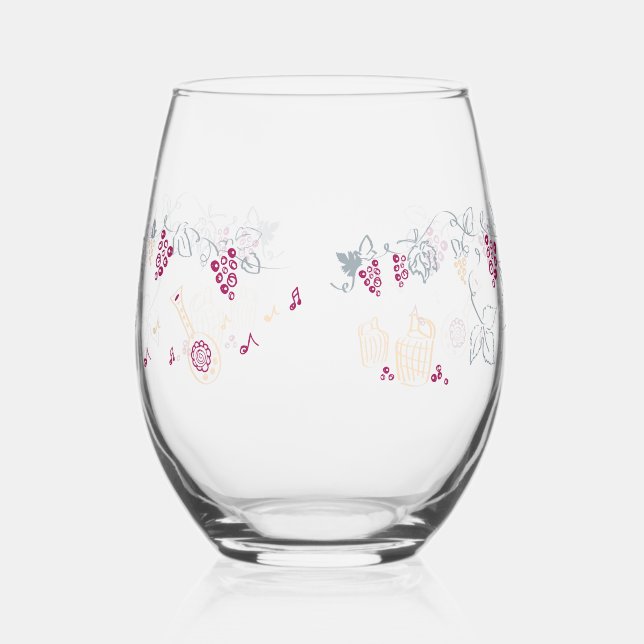 Rotwein Glas (Links)