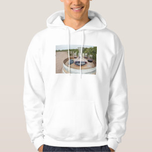 Rotwein im Weinberg Hoodie