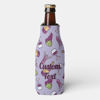 Rotwein Muster Flasche Cooler Flaschenkühler