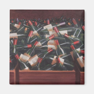 Rotwein-Probieren Magnet
