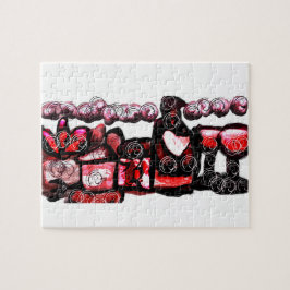 Rotwein Puzzle
