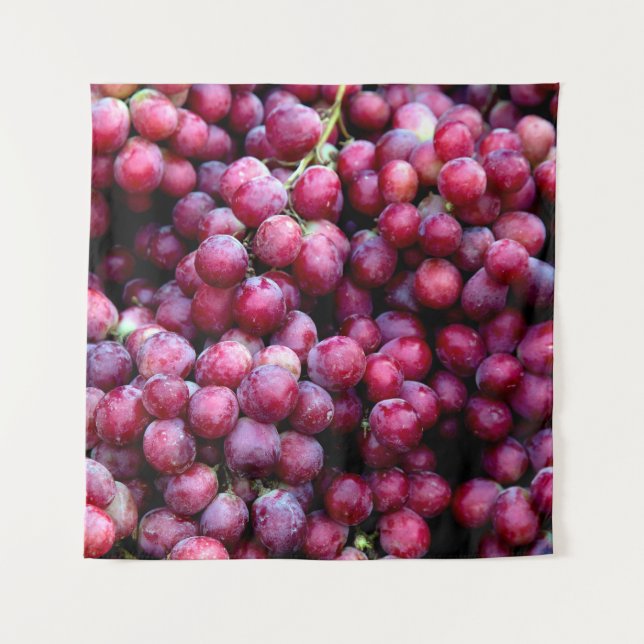 Rotwein Wandteppich (Vorderseite)