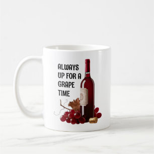 Rotwein-Zeit Kaffeetasse