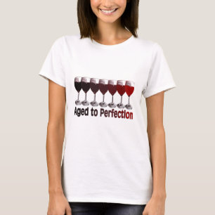 Rotwein zum Geburtstag T-Shirt